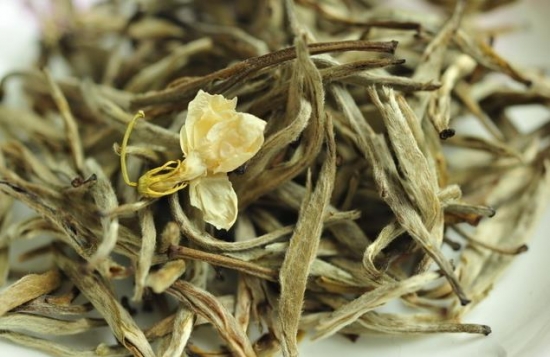 干燥的茉莉花茶